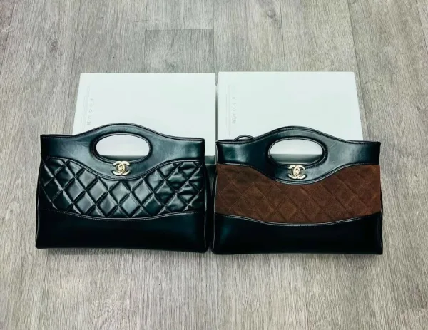 Сумка CHANEL из натуральной замши и кожи — фото 6