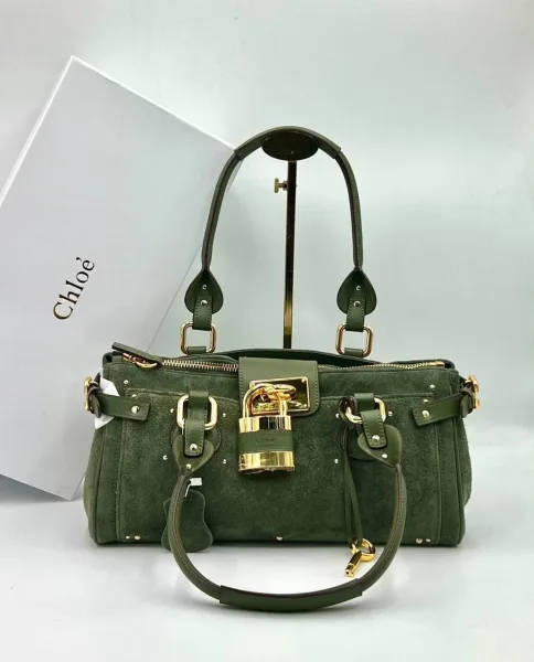 Сумка CHLOE из натуральной замши — фото 4