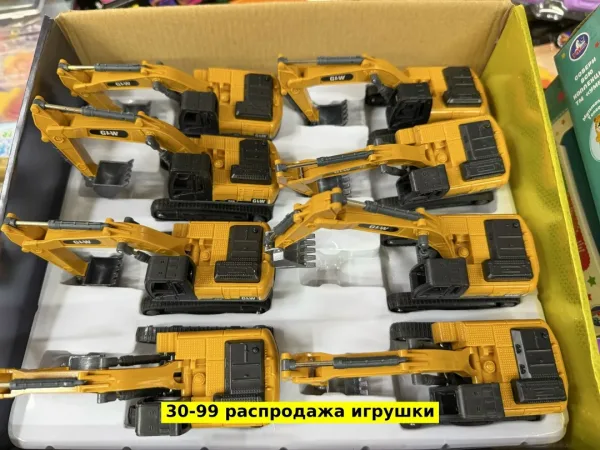 Игрушка-экскаватор из железа — фото 4