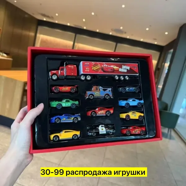 Игрушка из железа, подарочный набор машинок — фото 2