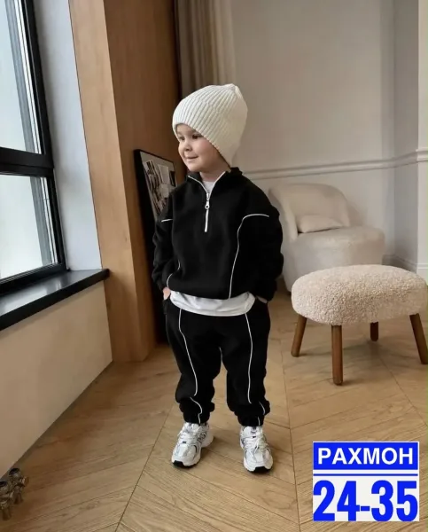 Костюм для мальчика из двухстороннего флиса — фото 2