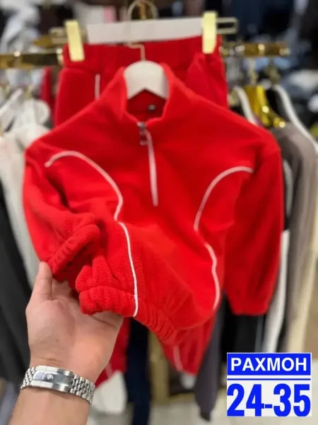 Костюм для мальчика из двухстороннего флиса — фото 8