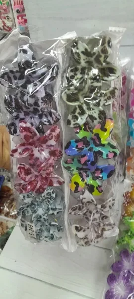 Краб для волос Лили новый рисунок — фото 1