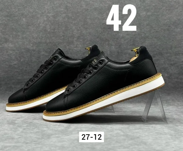 Кроссовки мужские из замши — фото 3