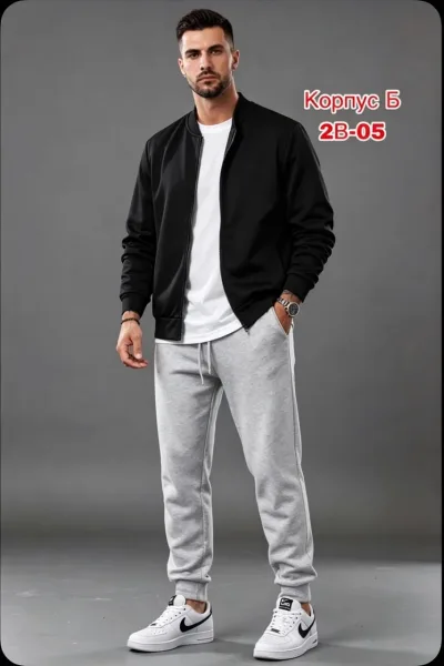 Двухниточный костюм для мужчин — фото 4