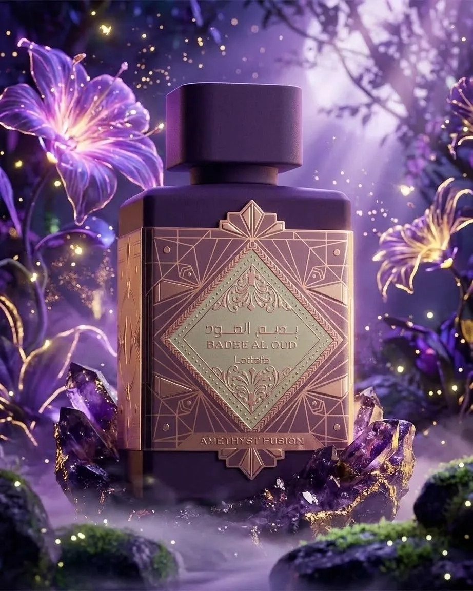 Lattafa Bade'e Al Oud Amethyst Fusion — восточный древесный унисекс-аромат — фото 2