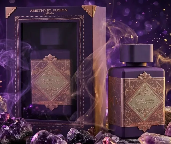 Lattafa Bade'e Al Oud Amethyst Fusion — восточный древесный унисекс-аромат — фото 1