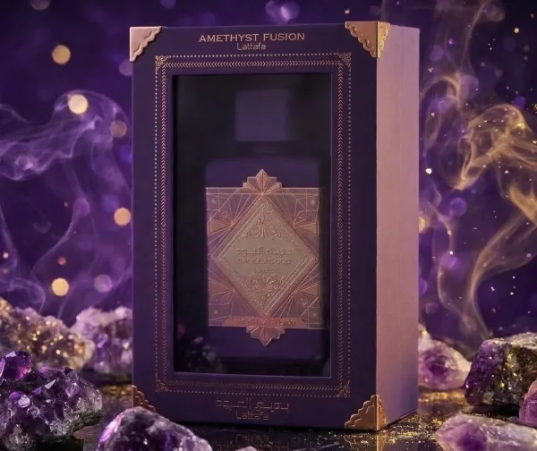Lattafa Bade'e Al Oud Amethyst Fusion — восточный древесный унисекс-аромат — фото 3