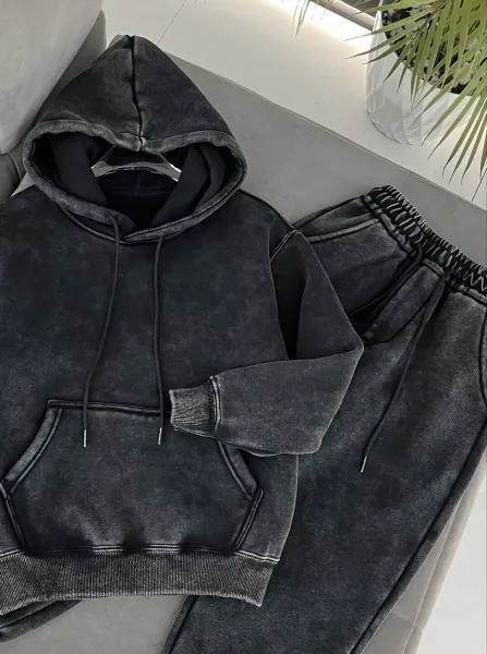 Спортивный костюм из трехнитки с начесом и подкладкой из флиса — фото 3