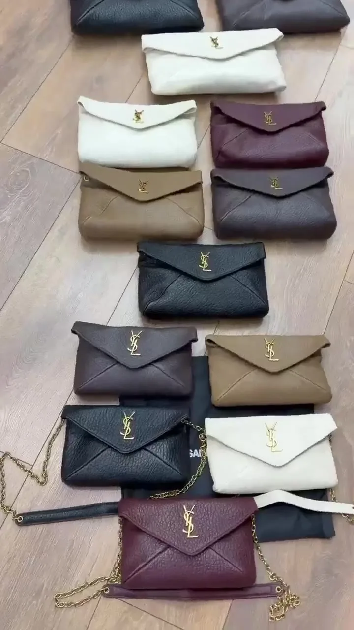 Saint Laurent сумка из натуральной кожи — видео