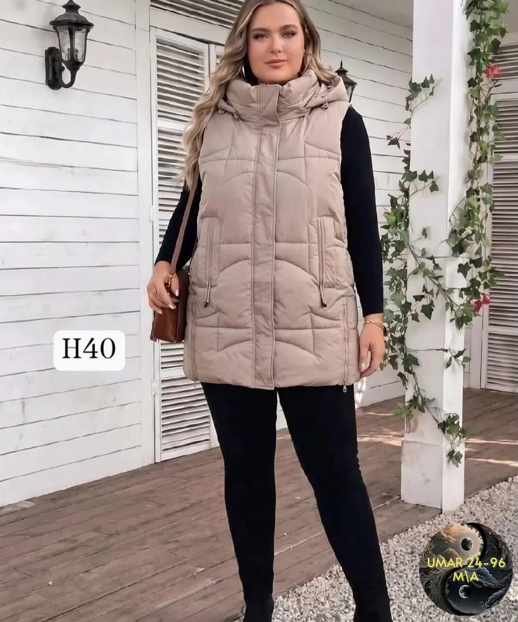 Лёгкий жилет из холлофайбера — фото 3