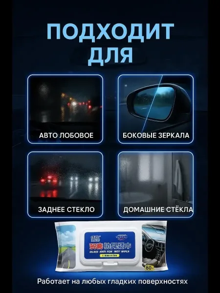 Дождь, холод, перепады температуры в такие моменты чистые стёкла особенно важны Салфетки помогут поддерживать прозрачнос — фото 5