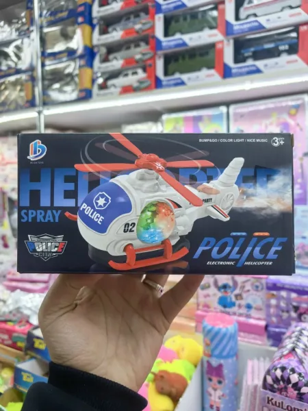 Игрушечный вертолёт с музыкой и голосом Дима — фото 1