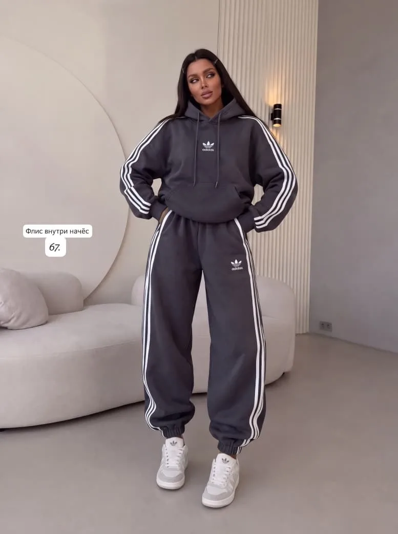 Флисовый костюм Adidas — фото 1