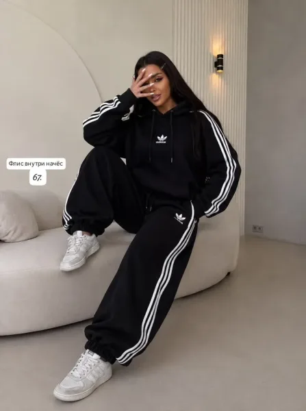 Флисовый костюм Adidas — фото 3