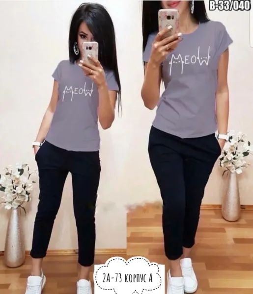 Костюм из хлопка — фото 9