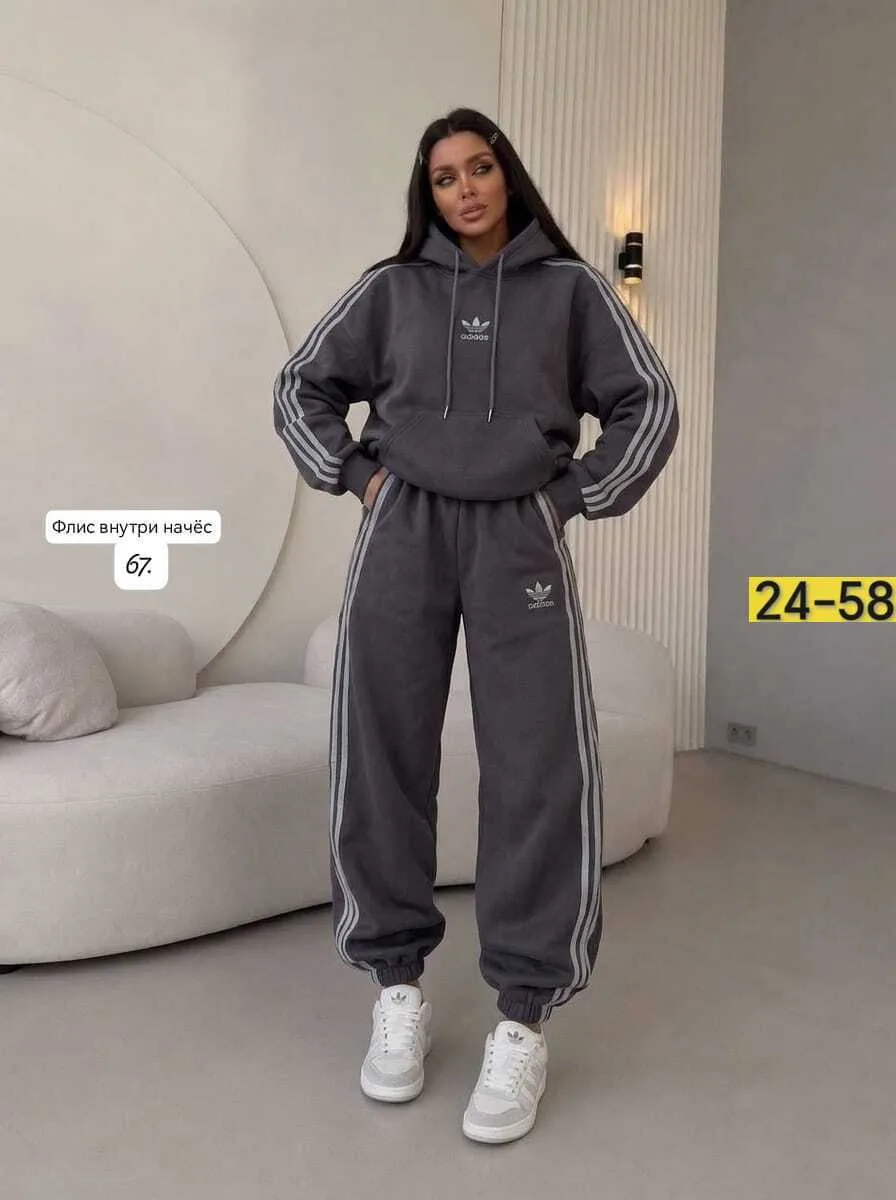 Флисовый костюм Adidas — фото 2
