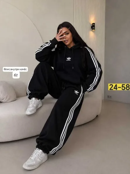 Флисовый костюм Adidas — фото 1