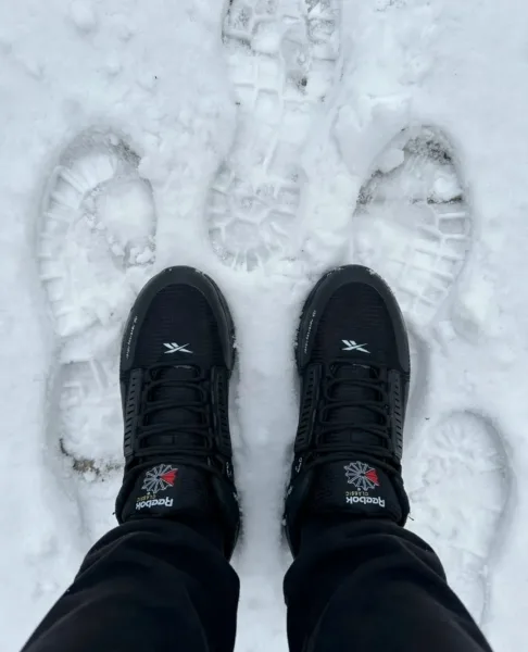Кроссовки зима мех Reebok — фото 4