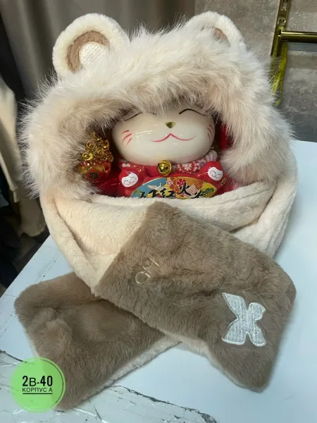 Шапка из 100 хлопка — фото 8