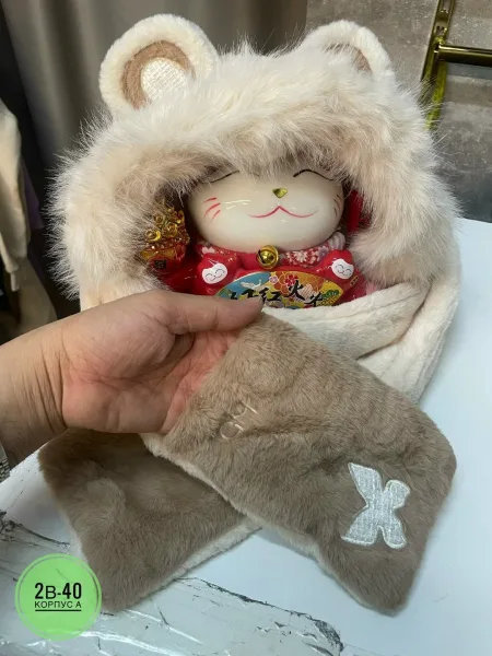 Шапка из 100 хлопка — фото 9