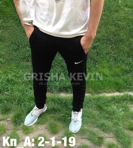 Спортивные брюки из хлопка — фото 6