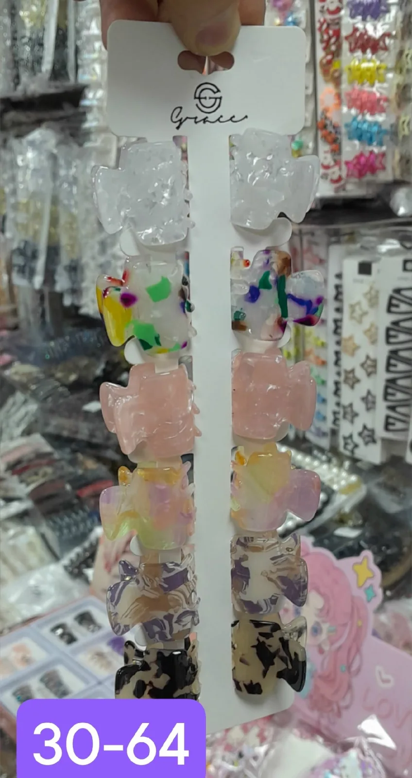 Краб для волос Корейская харошие качество — фото 2