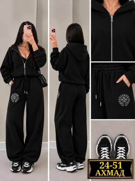 Женский костюм-двойка из флиса — фото 2