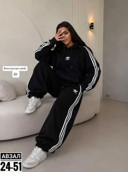 Флисовый костюм Adidas — фото 1
