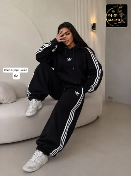 Флисовый костюм Adidas — фото 1