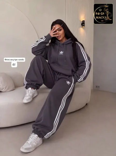 Флисовый костюм Adidas — фото 2