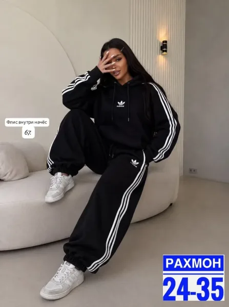 Флисовый костюм Adidas — фото 1