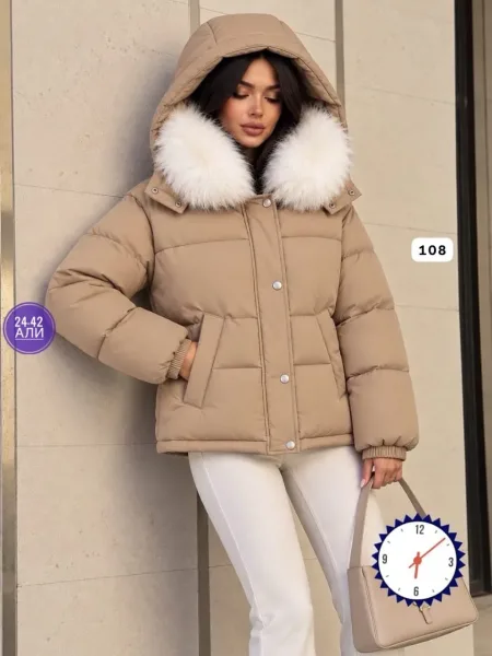 Теплая куртка зима — фото 5