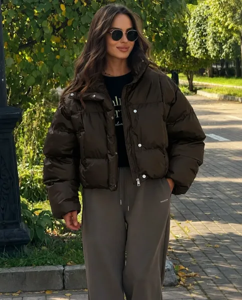Стёганая куртка на осень — фото 1