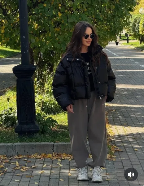 Стёганая куртка на осень — фото 7