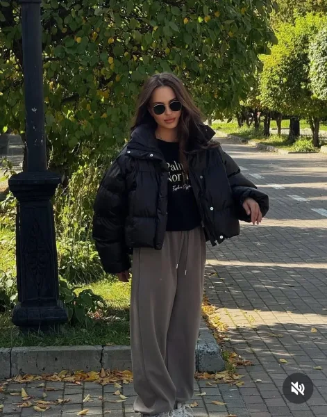 Стёганая куртка на осень — фото 8
