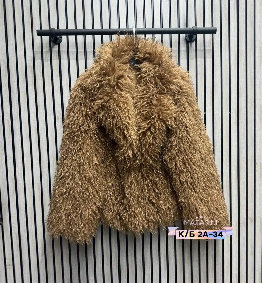 Шуба женская из искусственного меха — фото 2