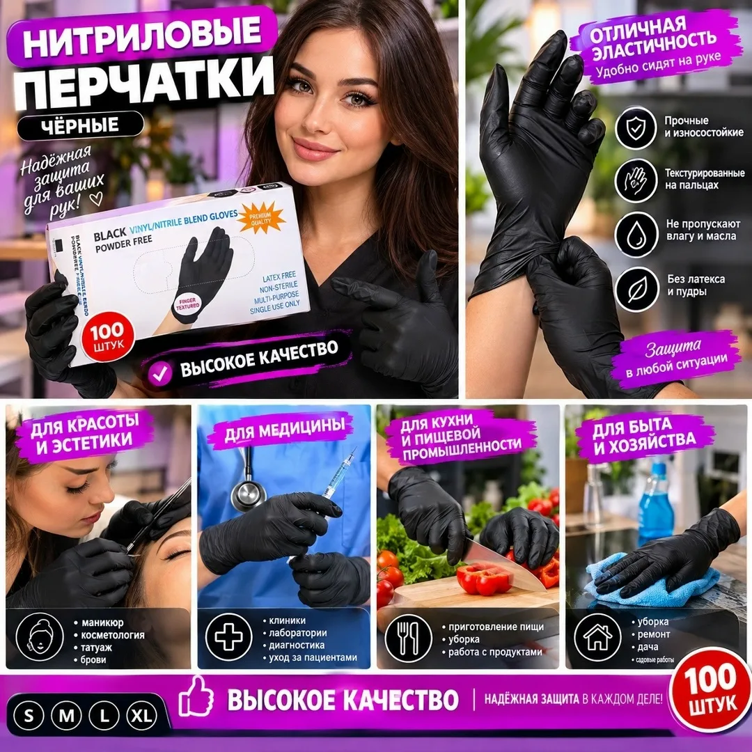 Для уборки, кухни, маникюра, косметологии и работы — фото 1