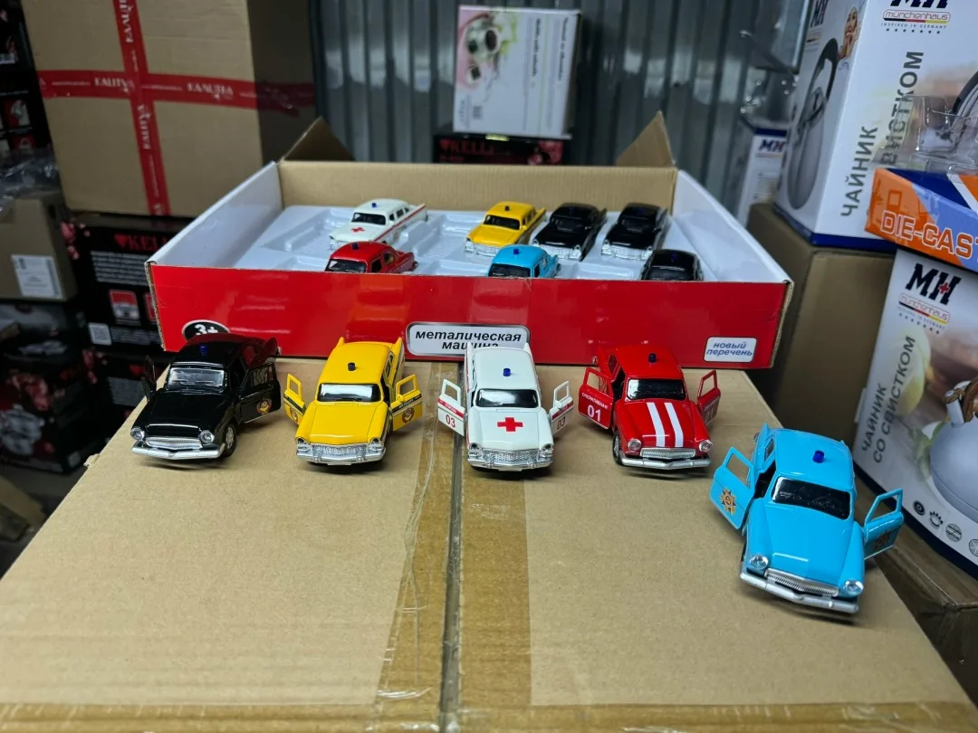 Игрушка Машинки металлические свет + звук — фото 3