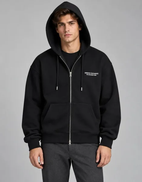 Тёплые зип-худи Armani комфорт и стиль на каждый день — фото 1