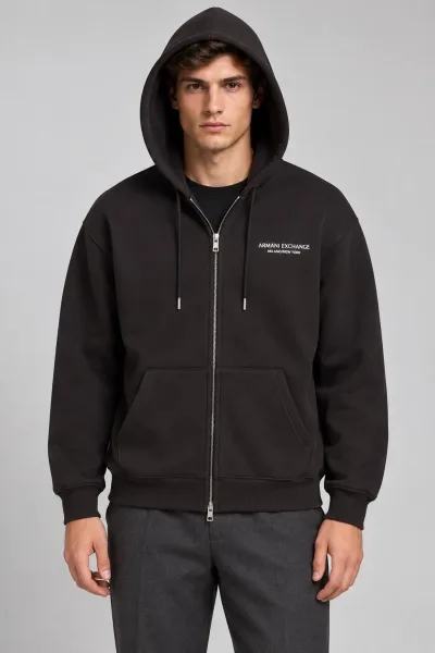 Тёплые зип-худи Armani комфорт и стиль на каждый день — фото 5