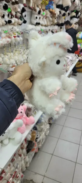 Мягкая игрушка с пушистой шерсткой и выразительной мордочкой — очаровательный — фото 8