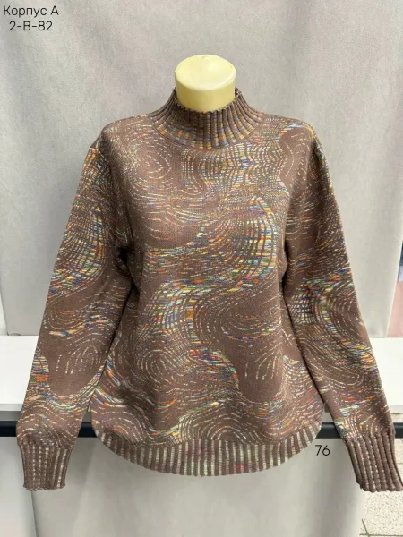 Женские водолазки из смесового трикотажа с кашемиром и шерстью — фото 8