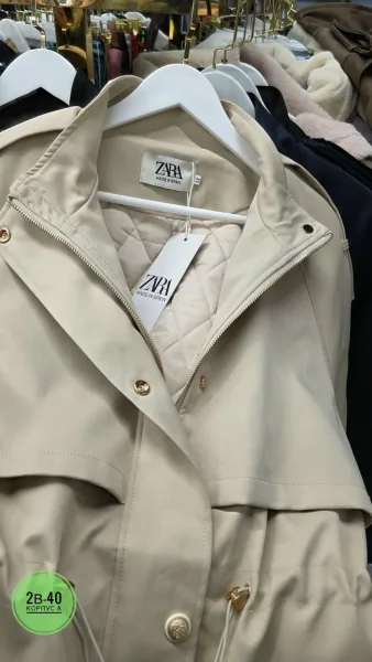Trend Belt тренч ZARA — фото 10