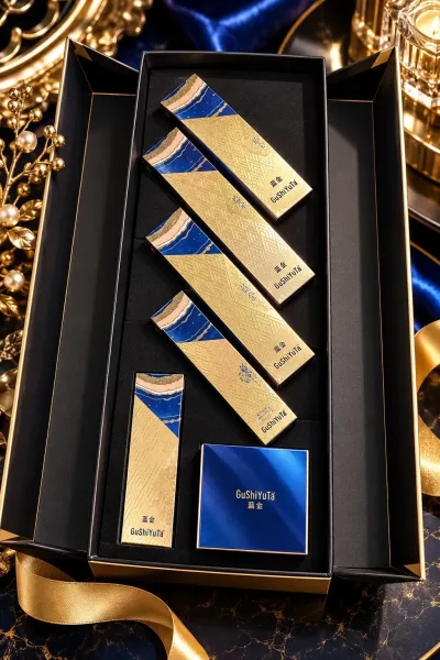 GuShiYuTa Polar Blue Gold набор косметики для ухода за лицом — фото 6