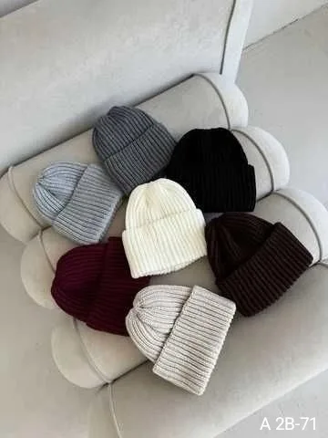Шапка женские из шерсть и ангора — фото 5
