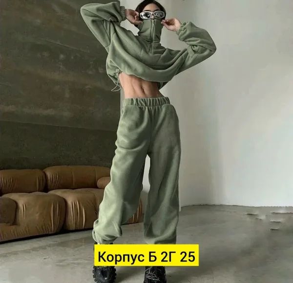 Спортивный костюм из двухстороннего флиса — фото 3