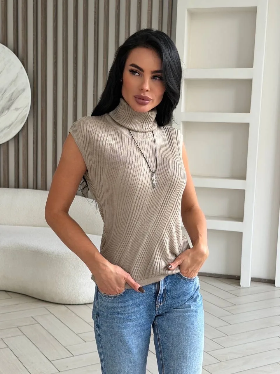 Кофта Chrome Hearts шерсть акрил вискоза — фото 2