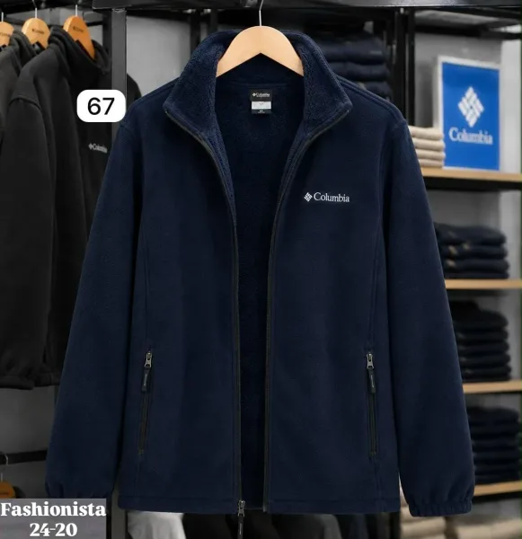 Тёплая флисовая куртка с мехом комфорт на каждый день — фото 4
