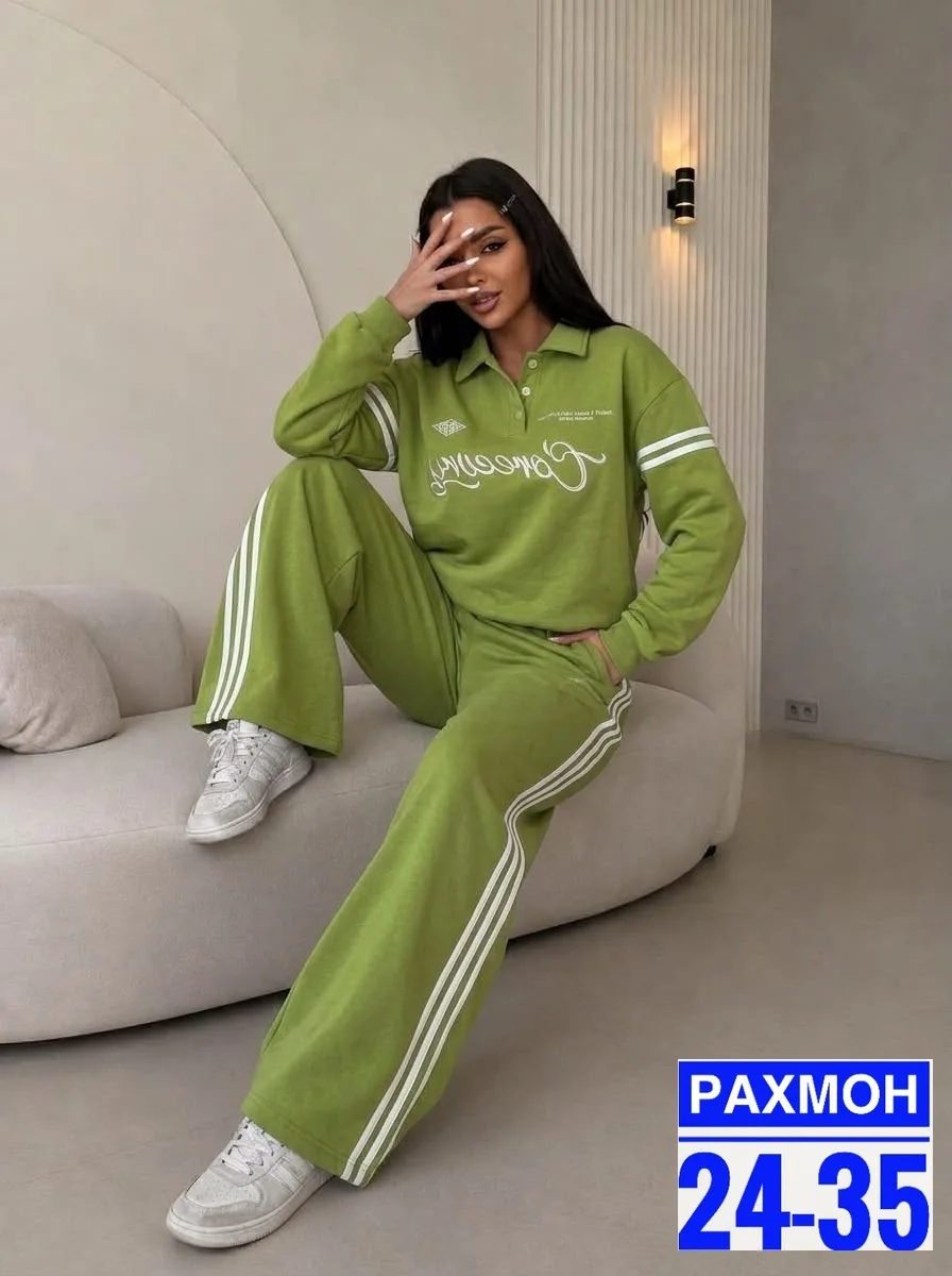 Костюм двойка из двухнитки — фото 2